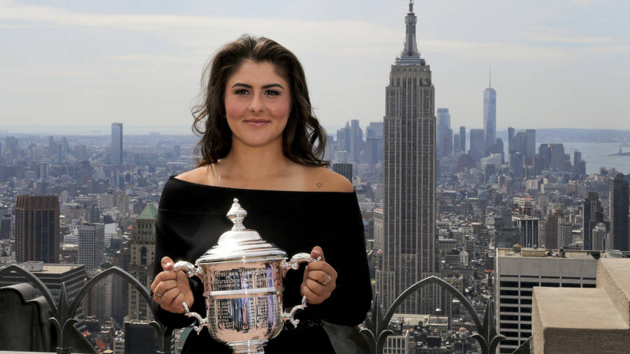 Bianca Andreescu Empire State Building Wallpaper