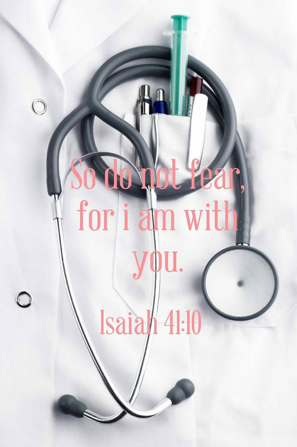 Bible Verse Doctor Motivation Wallpaper