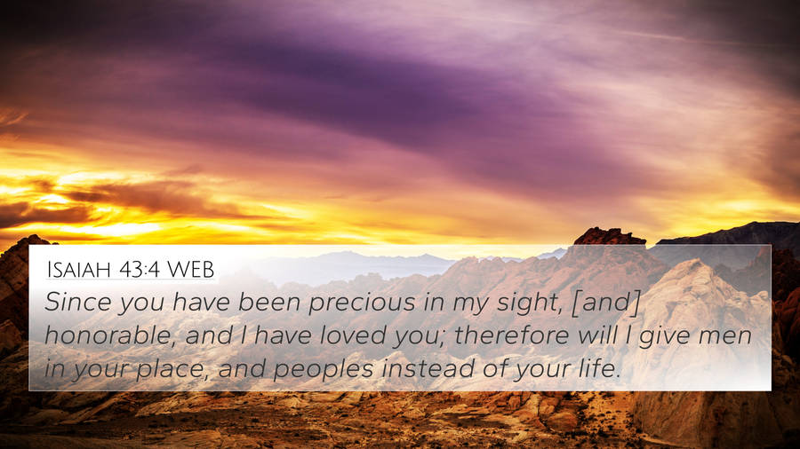 Bible Verse With The Word Precious Wallpaper