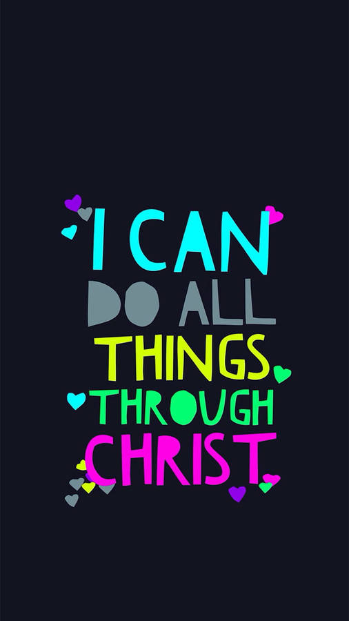 Biblical I Can Do Things Wallpaper