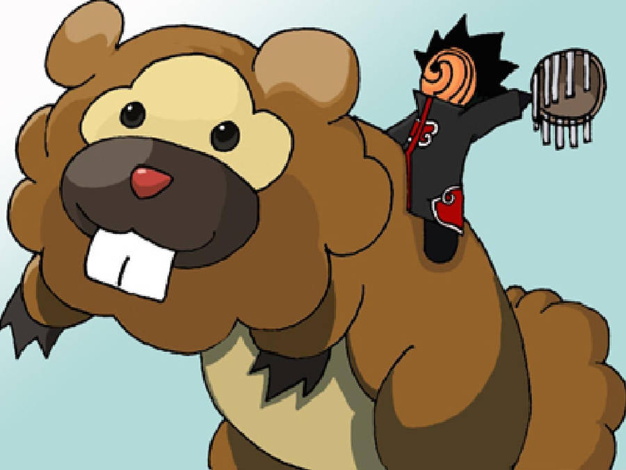 Bidoof And Tobi Wallpaper