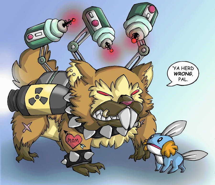 Bidoof Comics Wallpaper