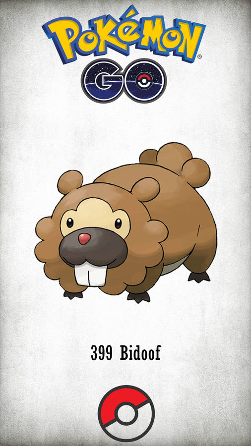 Bidoof For Pokemon Go Wallpaper