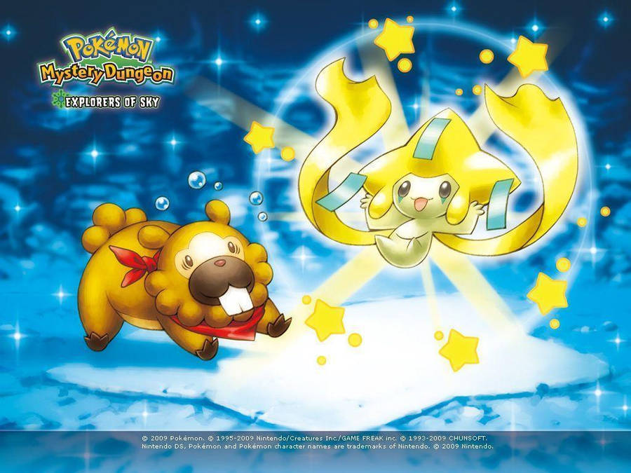 Bidoof Mystery Dungeon Screen Wallpaper