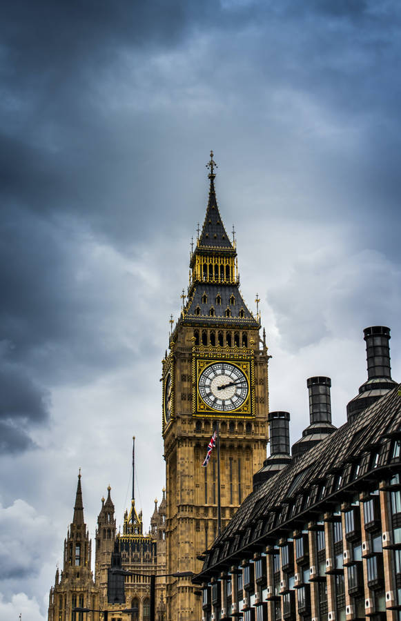 Big Ben Around A Corner Wallpaper