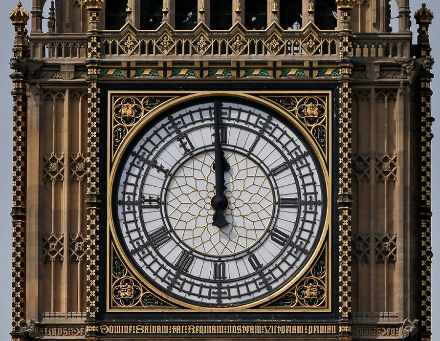 Big Ben Ornate Clock Wallpaper