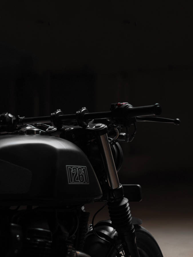 Big Bike Dark 4k Wallpaper