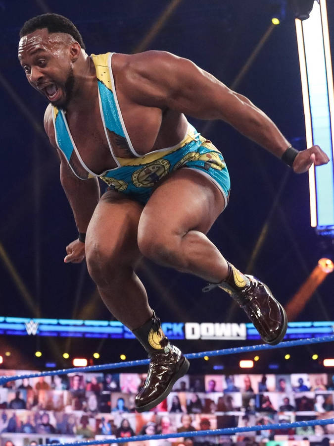 Big E On Smackdown 2020 Wallpaper