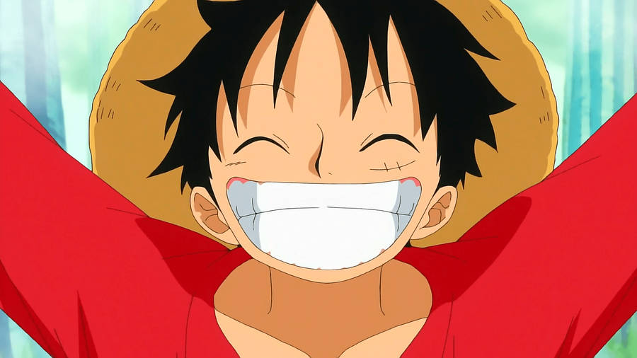 Big Luffy Smile Wallpaper