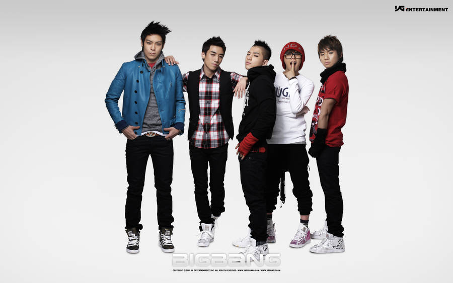 Bigbang South Korean Boy Band Wallpaper