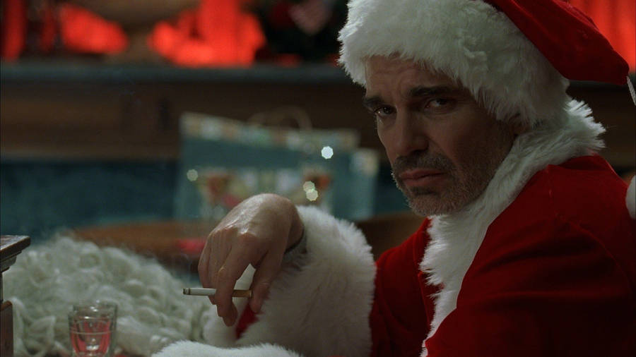 Billy Bob Thornton Bad Santa Wallpaper