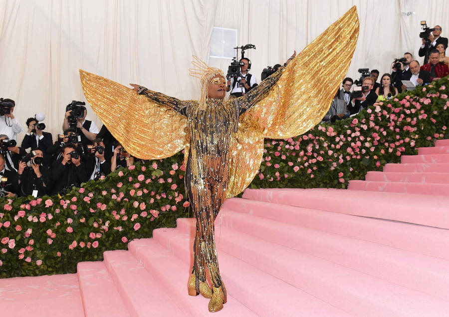 Billy Porter At The 2019 Met Gala Wallpaper