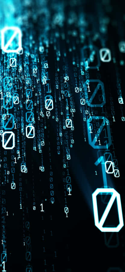 Binary Numbers With Zero Wallpaper