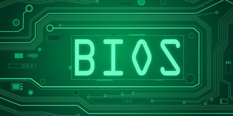 Bios Green Logo Wallpaper