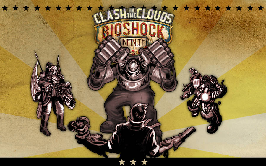 Bioshock Infinite Clash In The Clouds Wallpaper