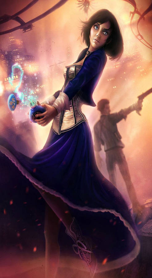 Bioshock Infinite Iphone Anna Dewitt Wallpaper