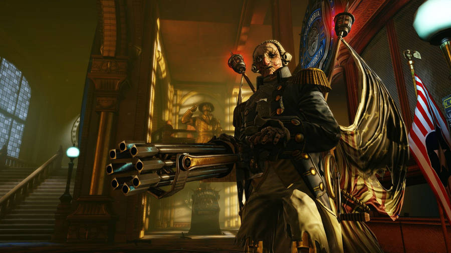 Bioshock Infinite Motorized Patriot Wallpaper