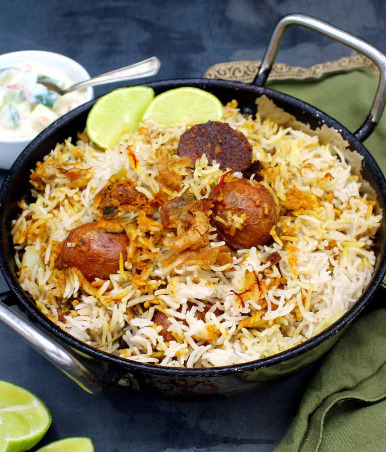 Biryani In A Pot Wallpaper