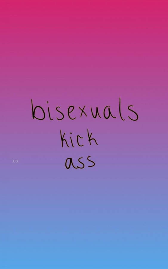 Bisexual Aesthetic Gradient Pink And Purple Wallpaper