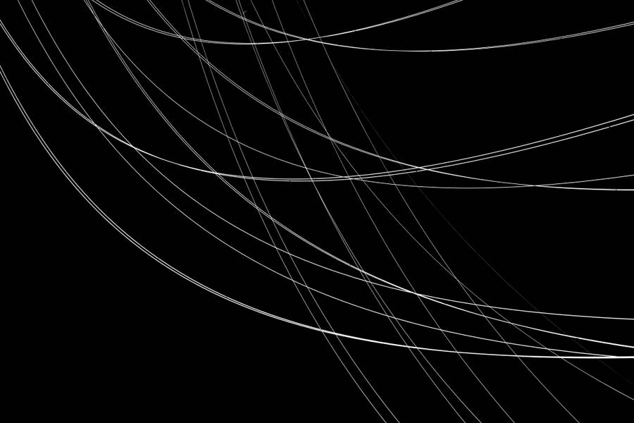 Black Abstract With Lines Wallpaper