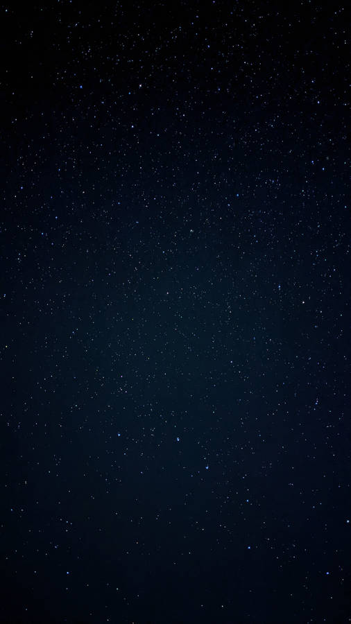 Black Aesthetic Tumblr Iphone Stars At Night Wallpaper