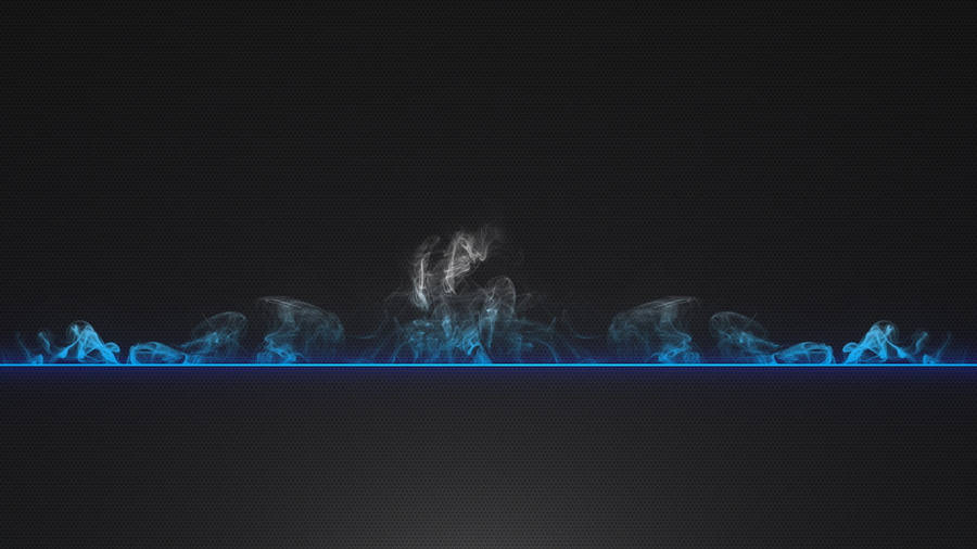 Black And Blue Abstract Smoke Wallpaper