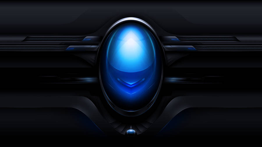 Black And Blue Alienware Wallpaper