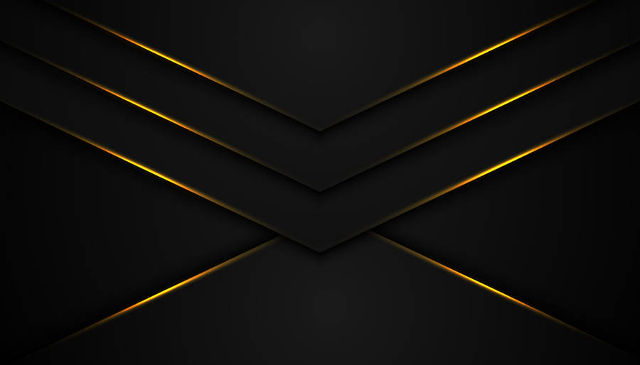 Black And Gold Letter V Wallpaper