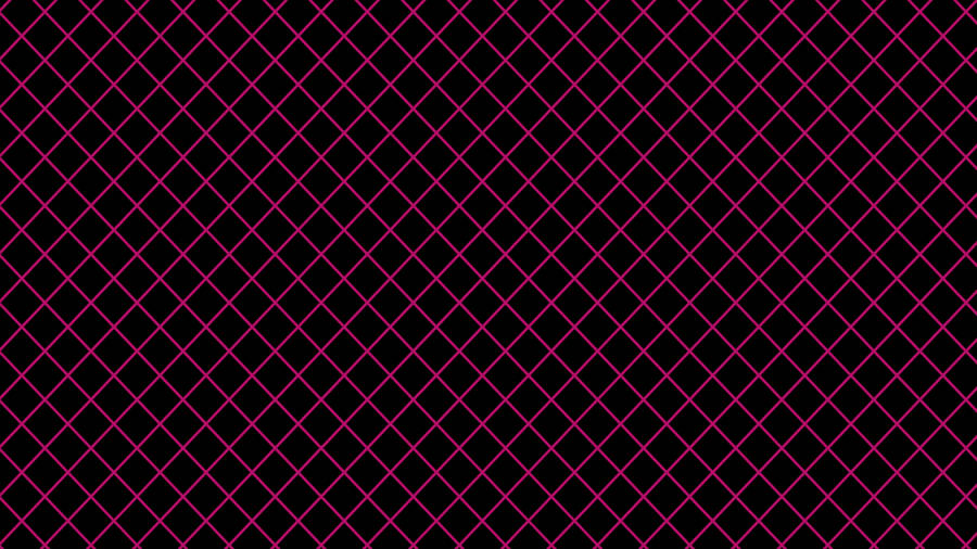 Black And Pink Aesthetic Lattice Pattern Wallpaper