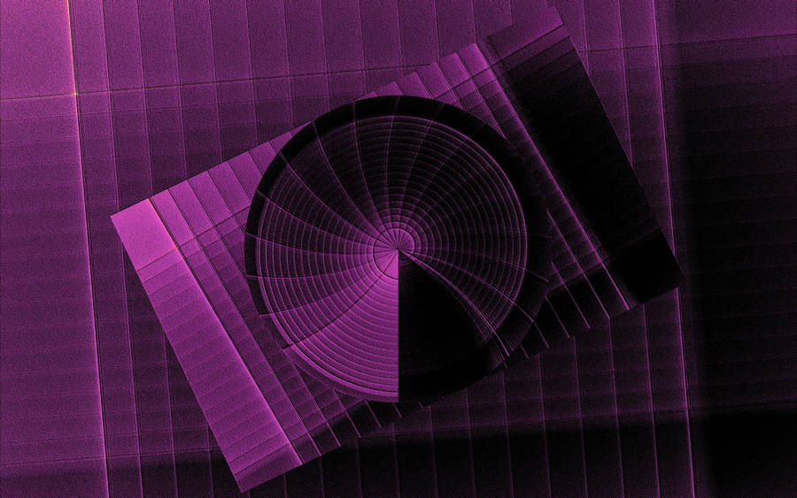 Black And Purple Spiral Wallpaper