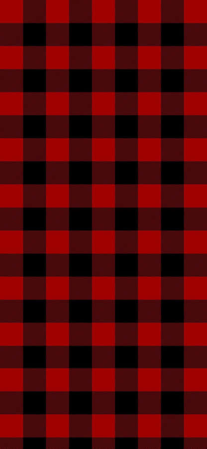 Black And Red Plaid For Iphone Wallpaper