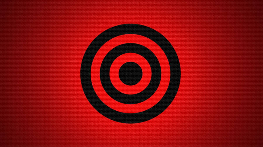 Black And Red Target Board Wallpaper