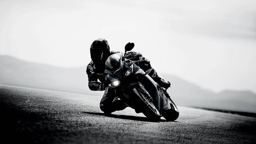 Black And White 1920x1080 Hd Bikes Wallpaper