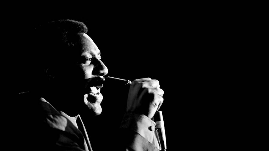 Black And White Aesthetic Otis Redding Wallpaper