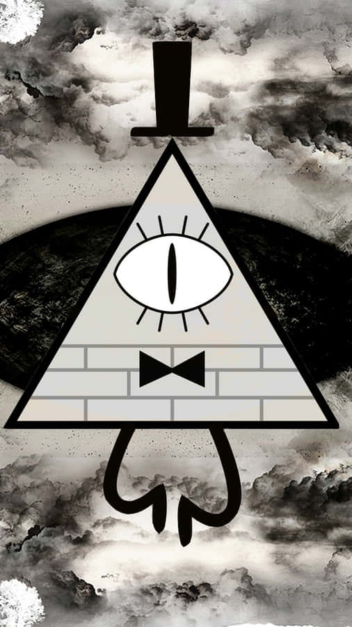 Black And White Bill Cipher Wallpaper