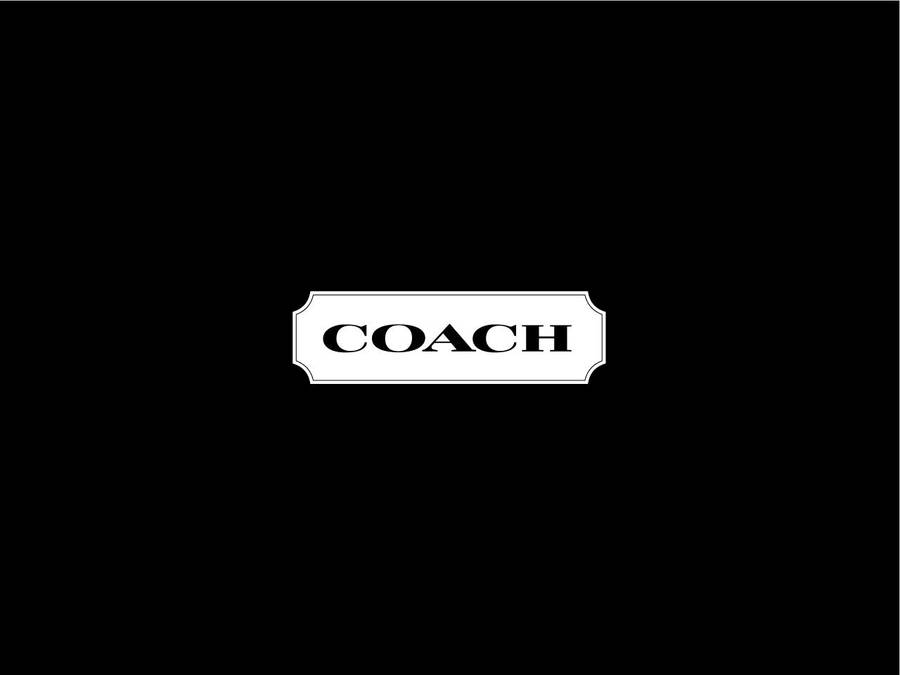 Black And White Coach Logo Wallpaper