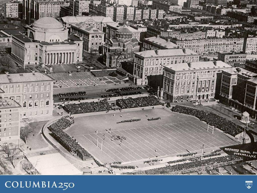 Black And White Columbia University 1920 Wallpaper