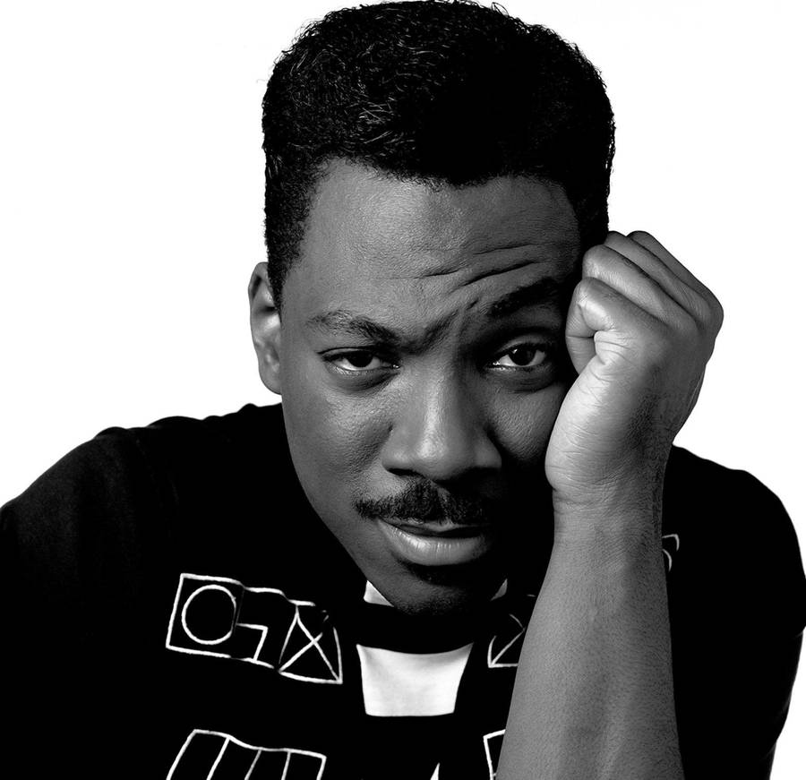 Black And White Eddie Murphy Wallpaper