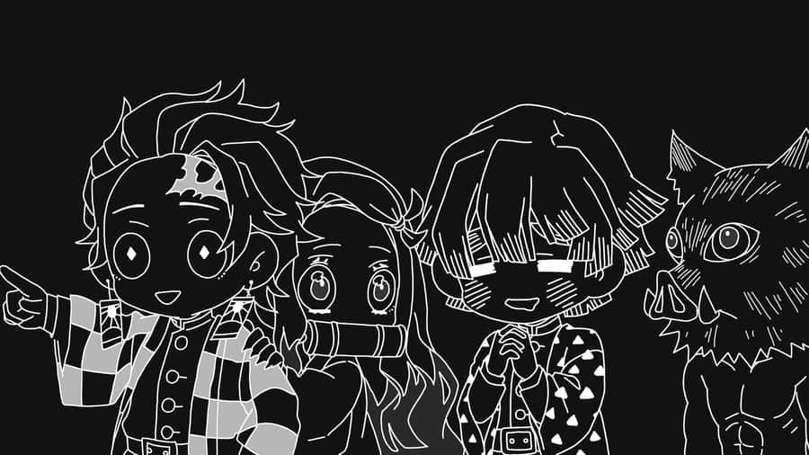 Black And White Inspired Aesthetic Pc Wallpaper