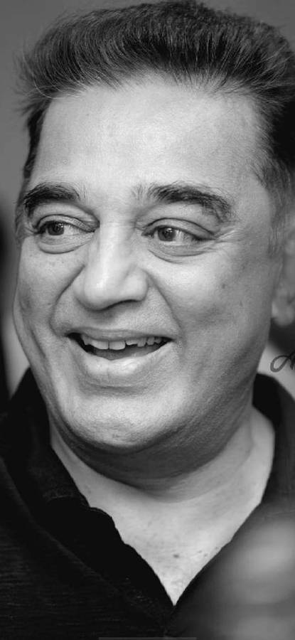 Black-and-white Kamal Haasan Tamil Actors Hd Wallpaper