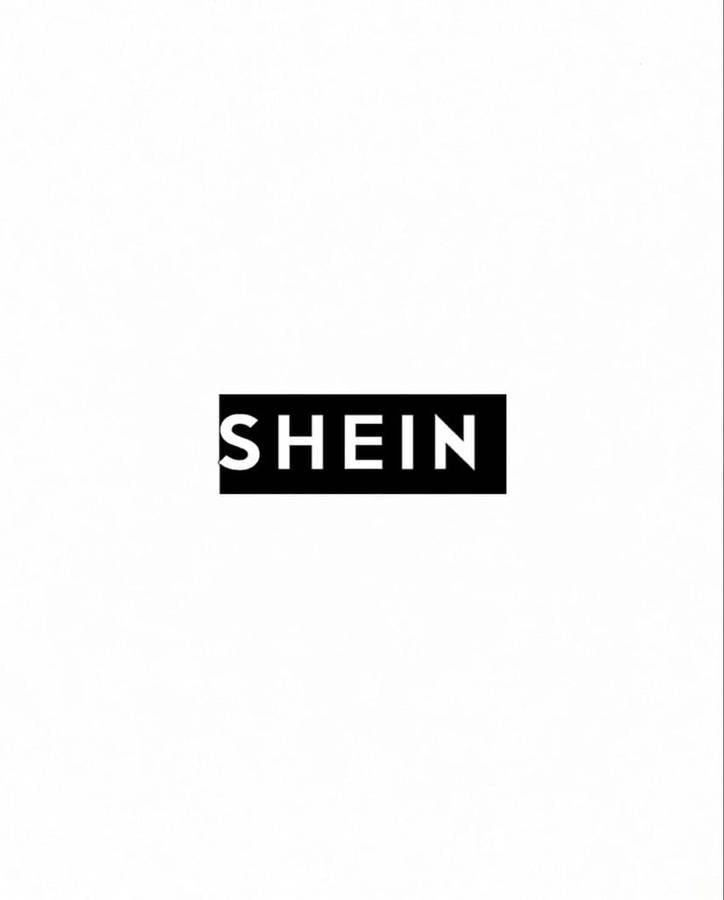 Black And White Shein Logo Wallpaper