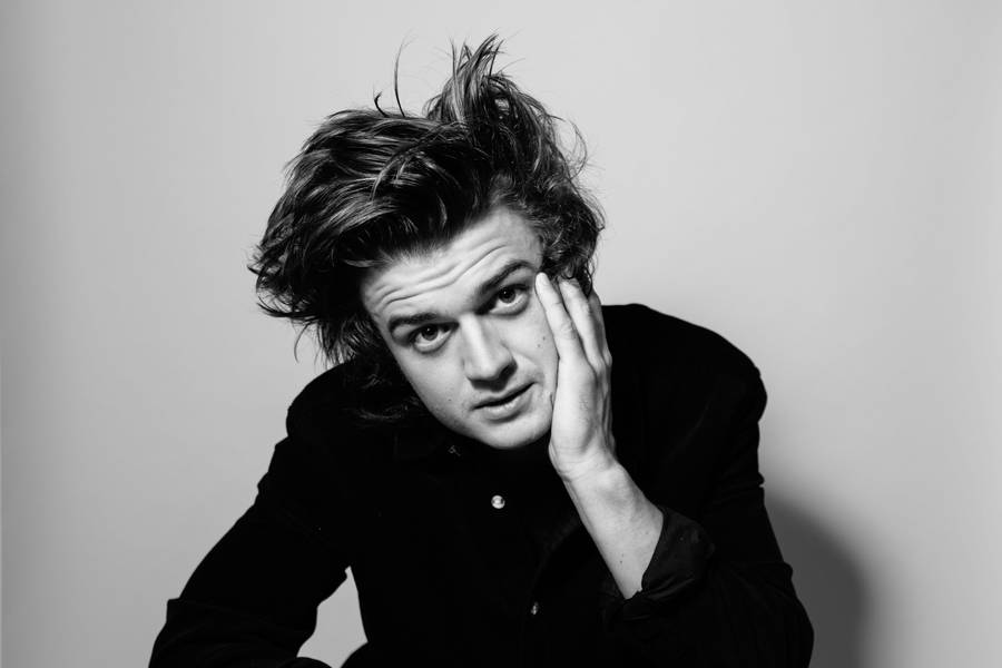 Black And White Stranger Things Steve Harrington Wallpaper