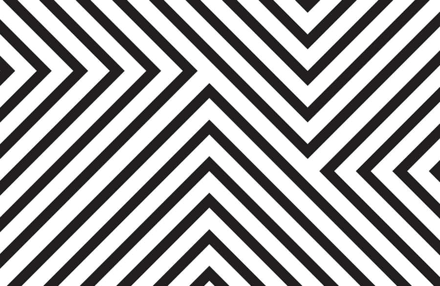 Black And White Stripes Abstract Wallpaper