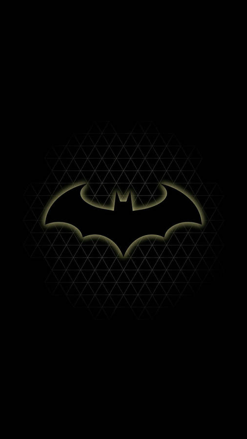 Black And Yellow Batman Dark Iphone Wallpaper