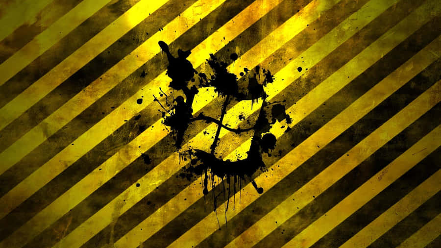 Black And Yellow Gradient Wallpaper Wallpaper