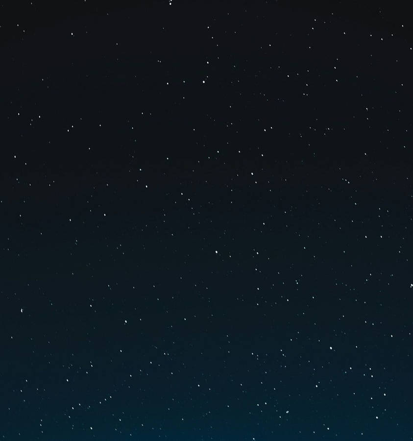 Black Android Night Sky With Stars Wallpaper