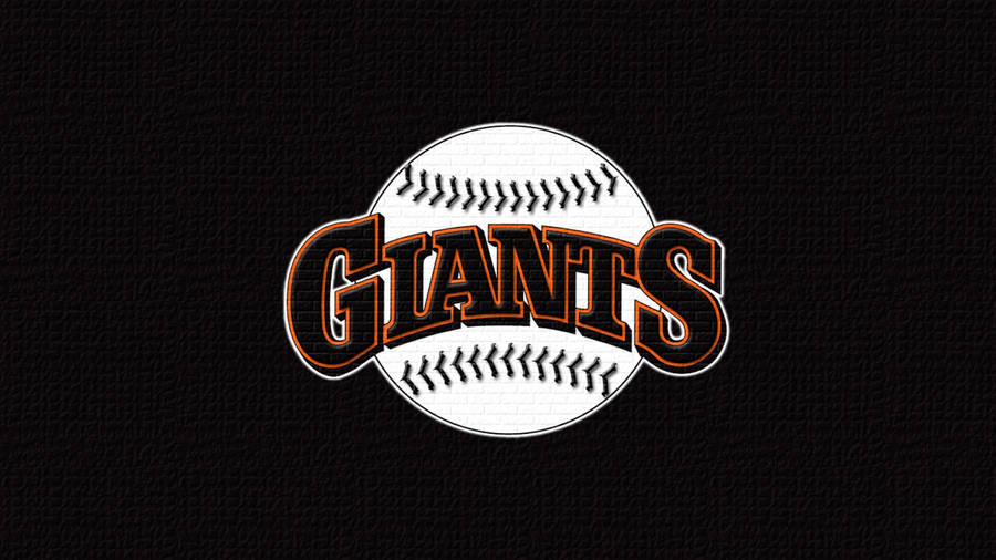 Black Baseball San Francisco Giants Logo Wallpaper