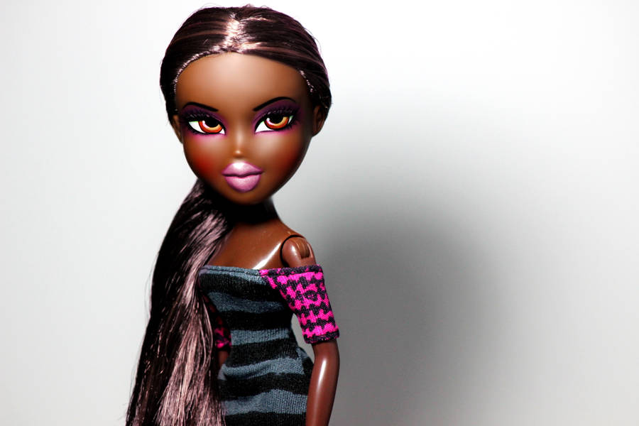 Black Bratz Aesthetic Pink Portrait Wallpaper