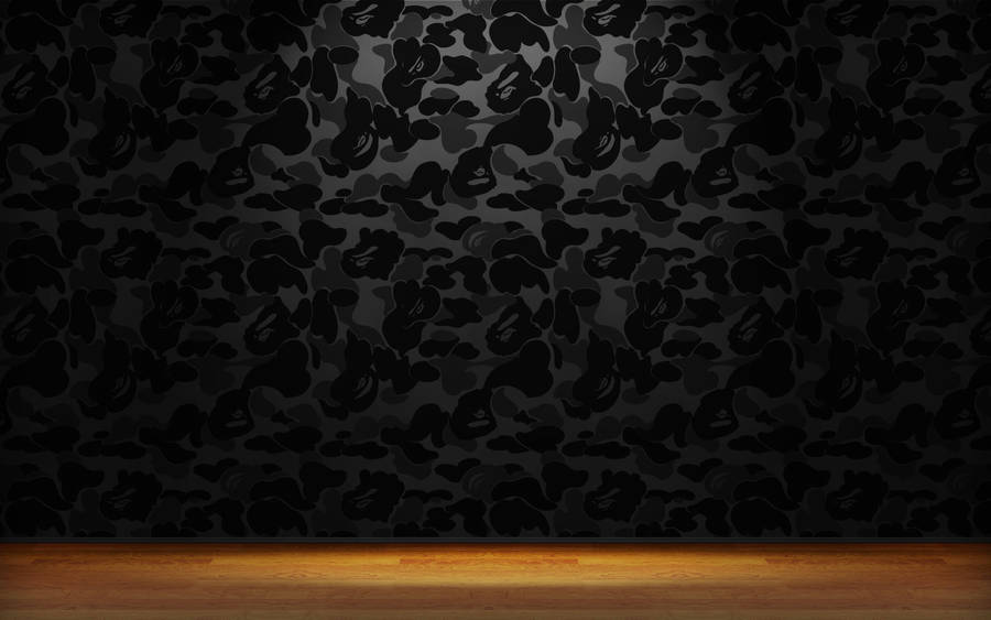 Black Camo Bape Stage Wallpaper