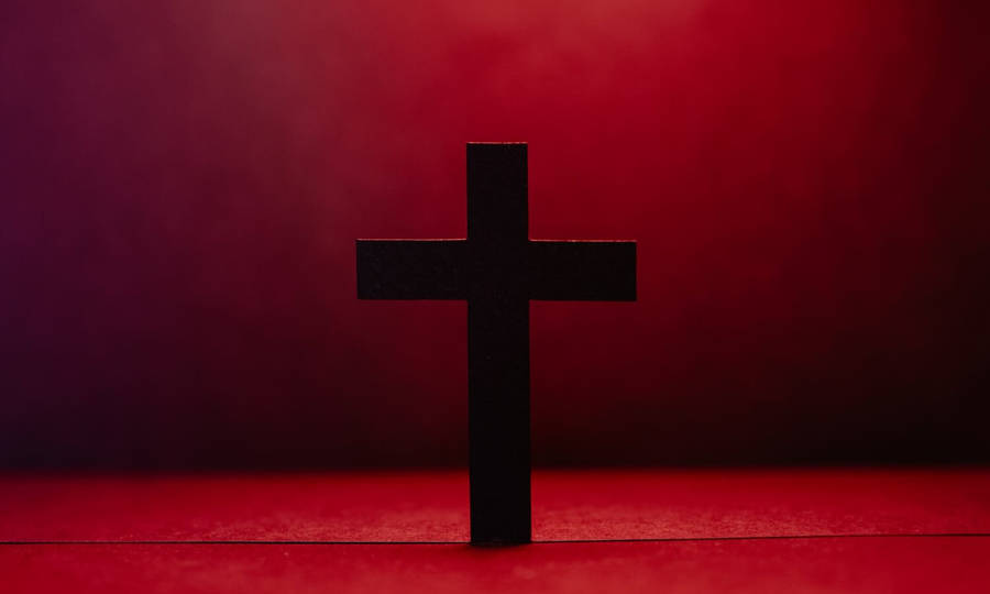 Black Christian Cross Wallpaper